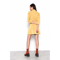 GLAMOROUS Dress Ochre PU CK5943