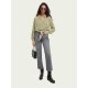 SCOTCH & SODA THE SKY STRAIGHT JEANS IN ORGANIC COTTON-SILVER HEART 166321