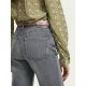 SCOTCH & SODA THE SKY STRAIGHT JEANS IN ORGANIC COTTON-SILVER HEART 166321