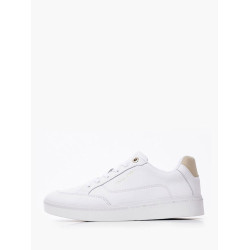 TOMMY HILFIGER ESSENTIAL TH COURT SNEAKER FW0FW06601  WHITE-YBR
