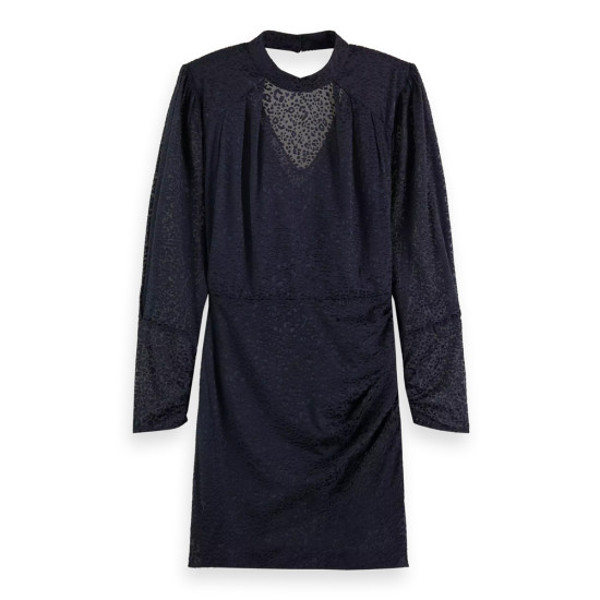 SCOTCH & SODA MOCK MINI DRESS WITH OPEN BACK DETAIL 173382