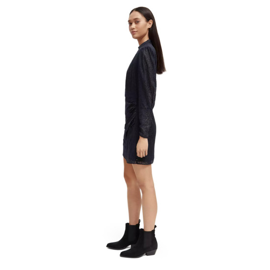 SCOTCH & SODA MOCK MINI DRESS WITH OPEN BACK DETAIL 173382