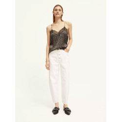 SCOTCH & SODA CAMISOLE WITH LACE DETAIL 173300