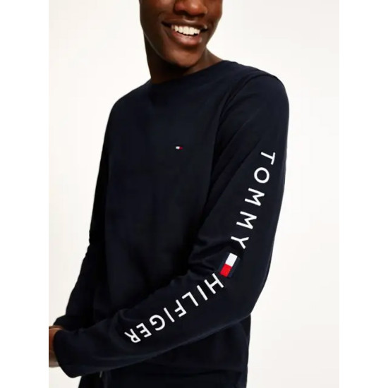 TOMMY HILFIGER ΤΟΜΜΥ LOGO LONG SLEEVE MW0MW09096 DW5 DESERT SKY