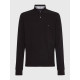 TOMMY HILFIGER 1985 LS POLO MW0MW20183 BDS-BLACK