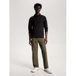 TOMMY HILFIGER 1985 LS POLO MW0MW20183 BDS-BLACK