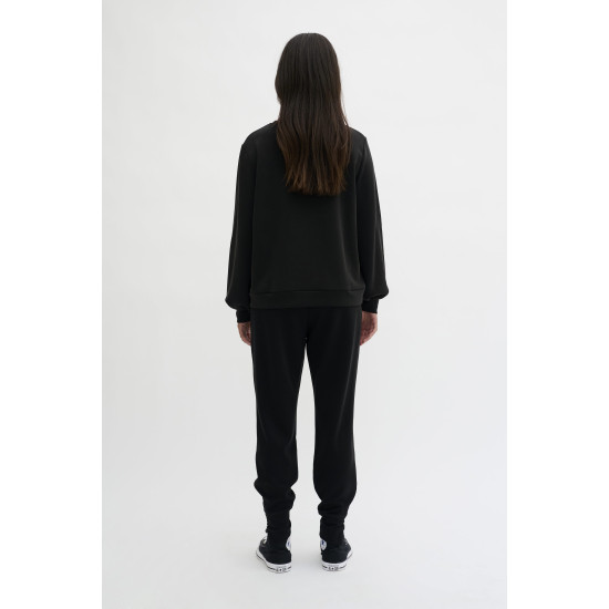 MY ESSENTIAL WARDROBE 23 THE SWEAT BLOUSE 10703583 100031-BLACK