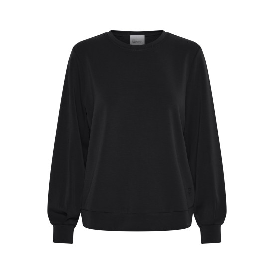 MY ESSENTIAL WARDROBE 23 THE SWEAT BLOUSE 10703583 100031-BLACK