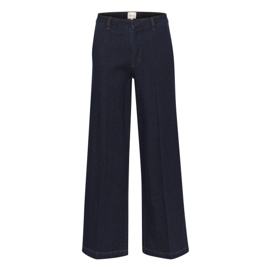MY ESSENTIAL WARDROBE LARA 115 WIDE PANT 10704538 106248-DARK BLUE 