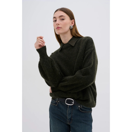 MY ESSENTIAL WARDROBE TAMMIE KNIT PULLOVER 10704849 1905091-ROSIN MELANGE 