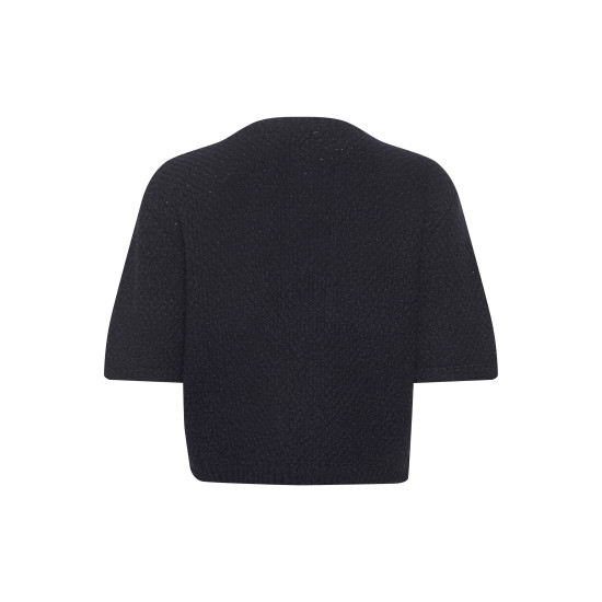 MY ESSENTIAL WARDROBE CARRY KNIT CARDIGAN 10704851 106328-SKY CAPTAIN BLUE