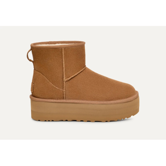 UGG CLASSIC MINI PLATFORM BOOT 1134991 00KD-CHESTNUT