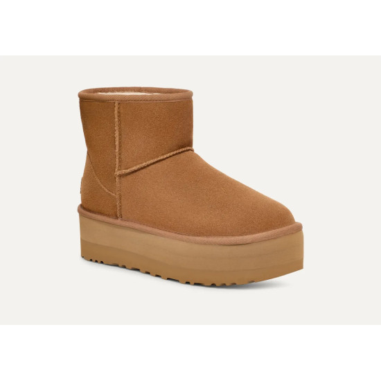 UGG CLASSIC MINI PLATFORM BOOT 1134991 00KD-CHESTNUT