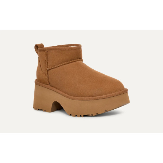 UGG CLASSIC ULTRA MINI NEW HEIGHTS 1158311 00KD-CHESTNUT
