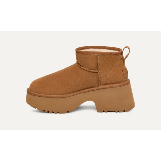 UGG CLASSIC ULTRA MINI NEW HEIGHTS 1158311 00KD-CHESTNUT