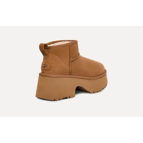 UGG CLASSIC ULTRA MINI NEW HEIGHTS 1158311 00KD-CHESTNUT