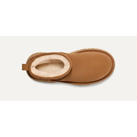 UGG CLASSIC ULTRA MINI NEW HEIGHTS 1158311 00KD-CHESTNUT