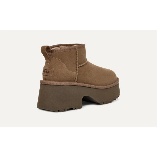 UGG CLASSIC ULTRA MINI NEW HEIGHTS 1158311 HCK-HICKORY