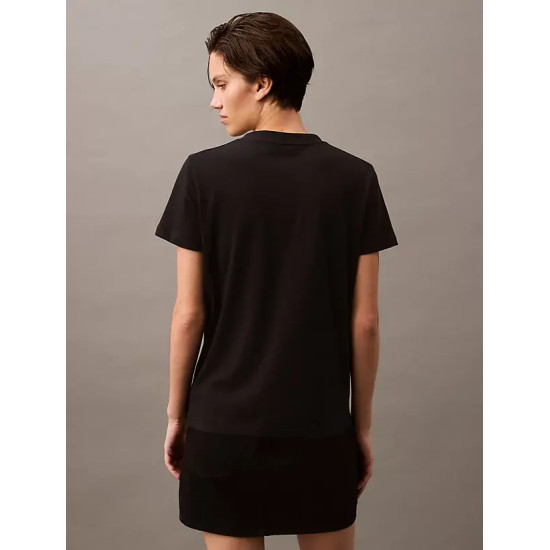 CALVIN KLEIN SS MONOLOGO CREWNECK TEE 00040WL260 UB1-BLACK