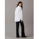 CALVIN KLEIN WOVEN LABEL RELAXED SHIRT J20J224436 YAF-BRIGHT WHITE