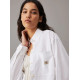 CALVIN KLEIN WOVEN LABEL RELAXED SHIRT J20J224436 YAF-BRIGHT WHITE