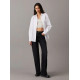 CALVIN KLEIN WOVEN LABEL RELAXED SHIRT J20J224436 YAF-BRIGHT WHITE