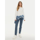 CALVIN KLEIN CK EMBRO REGULAR LONGSLEEVE J20J224549 YAF-BRIGHT WHITE