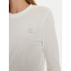 CALVIN KLEIN CK EMBRO REGULAR LONGSLEEVE J20J224549 YAF-BRIGHT WHITE