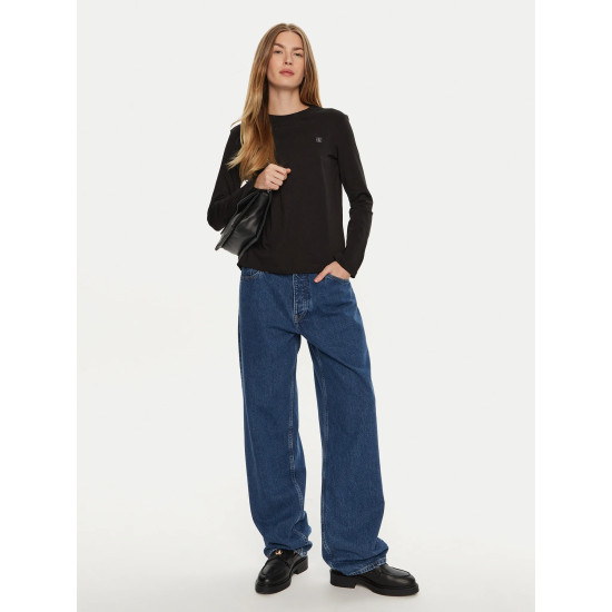 CALVIN KLEIN CK EMBRO REGULAR LONGSLEEVE J20J224549 BEH-CK BLACK