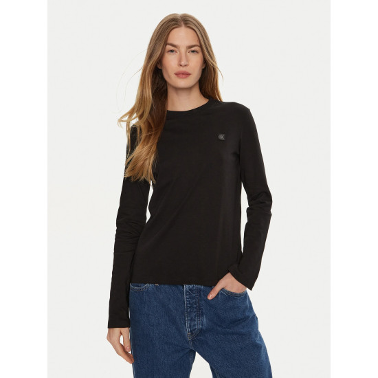 CALVIN KLEIN CK EMBRO REGULAR LONGSLEEVE J20J224549 BEH-CK BLACK