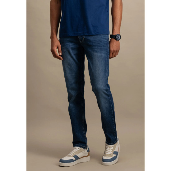 FYNCH HATTON TAPERED FIT JEANS 10002901 646-BLUE BLUE 