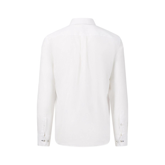 FYNCH HATTON OXFORD SHIRT 10005500 5500-WHITE
