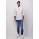 FYNCH HATTON OXFORD SHIRT 10005500 5500-WHITE