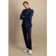 FYNCH HATTON OXFORD SHIRT 10005500 5540-NAVY