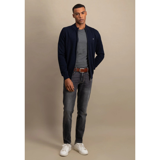 FYNCH HATTON SOFT CARDIGAN SFPK212 690-NAVY