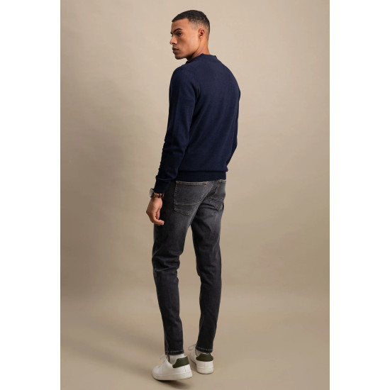FYNCH HATTON SOFT CARDIGAN SFPK212 690-NAVY