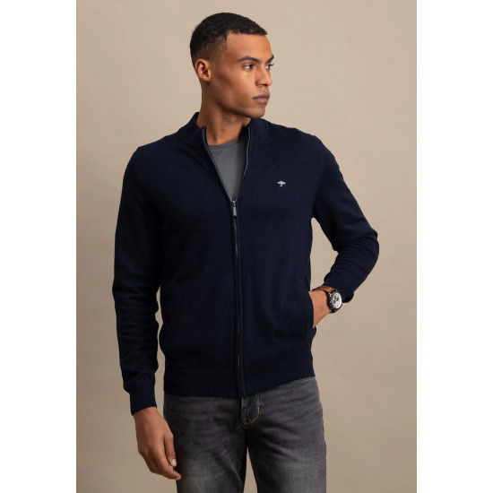 FYNCH HATTON SOFT CARDIGAN SFPK212 690-NAVY