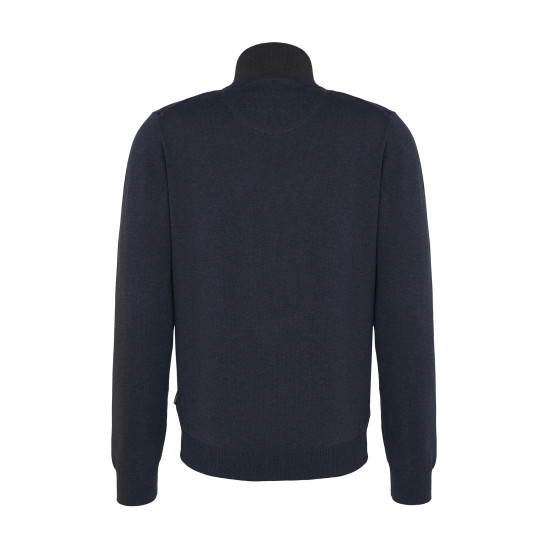 FYNCH HATTON SOFT CARDIGAN SFPK212 690-NAVY