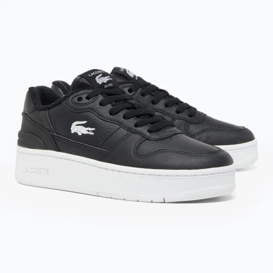 LACOSTE T-CLIP PLAT 224 1 SNEAKER 48SFA0048 312-BLK/WHT