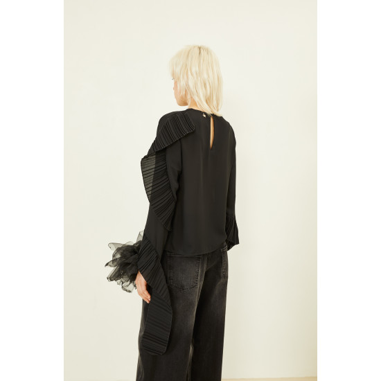 SOUVENIR BLOUSE S36E0098 NERO