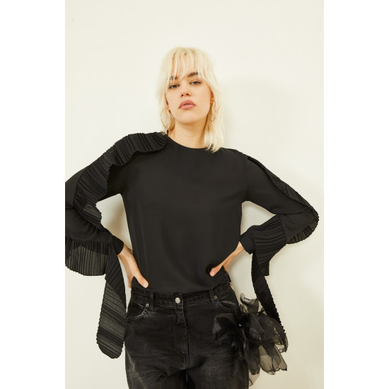SOUVENIR BLOUSE S36E0098 NERO