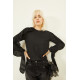 SOUVENIR BLOUSE S36E0098 NERO