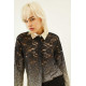 SOUVENIR SHIRT D36E0282 NERO/ORO