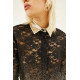 SOUVENIR SHIRT D36E0282 NERO/ORO