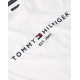TOMMY HILFIGER CORE LOGO TEE MW0MW11465-118-SNOW WHITE