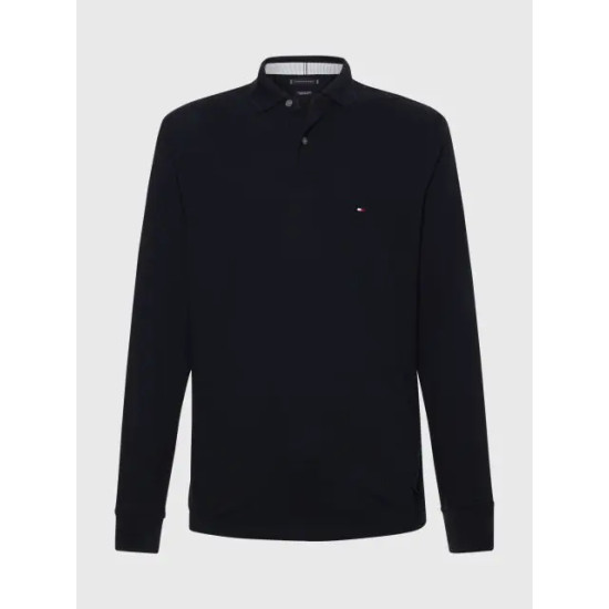 TOMMY HILFIGER 1985 REGULAR LS POLO MW0MW20183 DW5-DESERT SKY