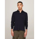 TOMMY HILFIGER 1985 REGULAR LS POLO MW0MW20183 DW5-DESERT SKY