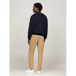 TOMMY HILFIGER ESSENTIAL FLEECE CREWNECK MW0MW37232 DW5-DESERT SKY