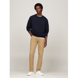 TOMMY HILFIGER ESSENTIAL FLEECE CREWNECK MW0MW37232 DW5-DESERT SKY