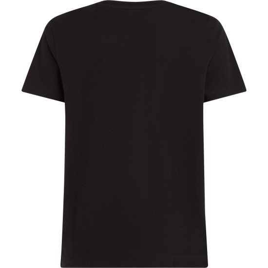 TOMMY HILFIGER ESSENTIAL REG FIT SOLID TEE MW0MW37267 BDS-BLACK 